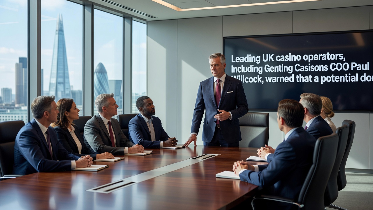 Gaming machines in a UK casino venue affected by tax policy discussions
